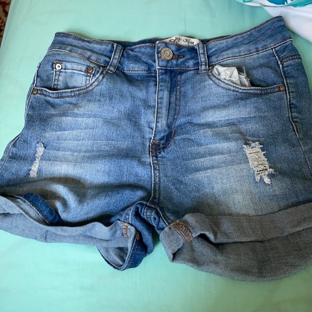 Indigo Rein Denim Shorts